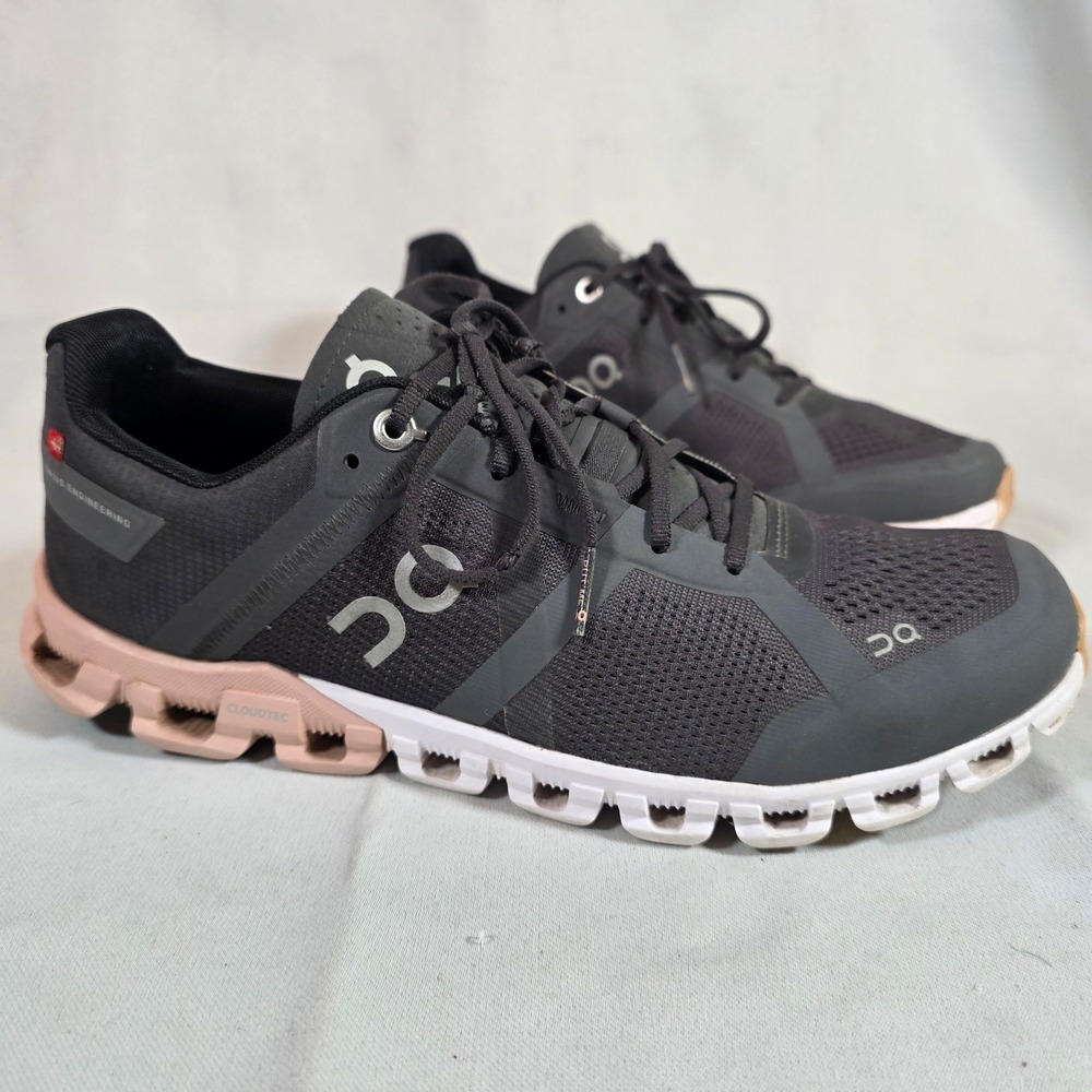 On Running Cloudflow Women 8.5 Running Shoes Rock Rose Helion‎ CloudTec Sneakers